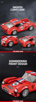 Bloques De Construcción De Coche Creativo 320PCS 250 GTO Para Niños Modelo De Vehículo De Ciudad DIY Bricks Decoración De Escritorio Juguete Educativo Regalos Para Fiestas - details 1