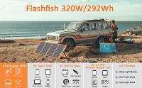 Flashfish A301 Generador de energía portátil 320W 292Wh 80000mAh Estación de Energía Portátil Generador Solar Batería de Reserva Fuente de alimentación para Outdoor Viajes al Aire Libre Camping, Viajes Hogar - details 1