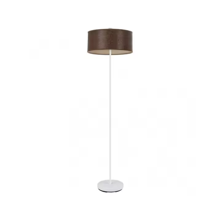 Fabrilamp - Pie Salon Jerte 1xe27  Blanco/oxido 165x40x40 Cm - 1