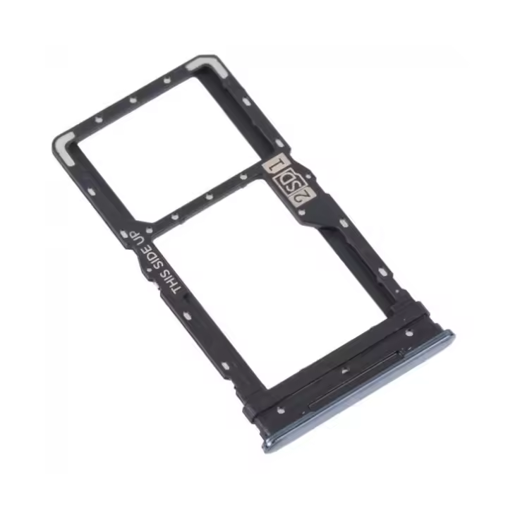 IMATICA LOS PALACIOS - Bandeja SIM Compatible para Motorola Moto G52 - Repuesto de Bandeja Lateral Charcoal Grey Negro/gris - 1