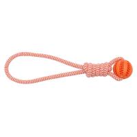 Bola De Juguete Para Perros Con Correa Resistente Masticadora Y Limpieza De Dientes Juguete Interactivo Anti-Boredom Para Muelas - details 8