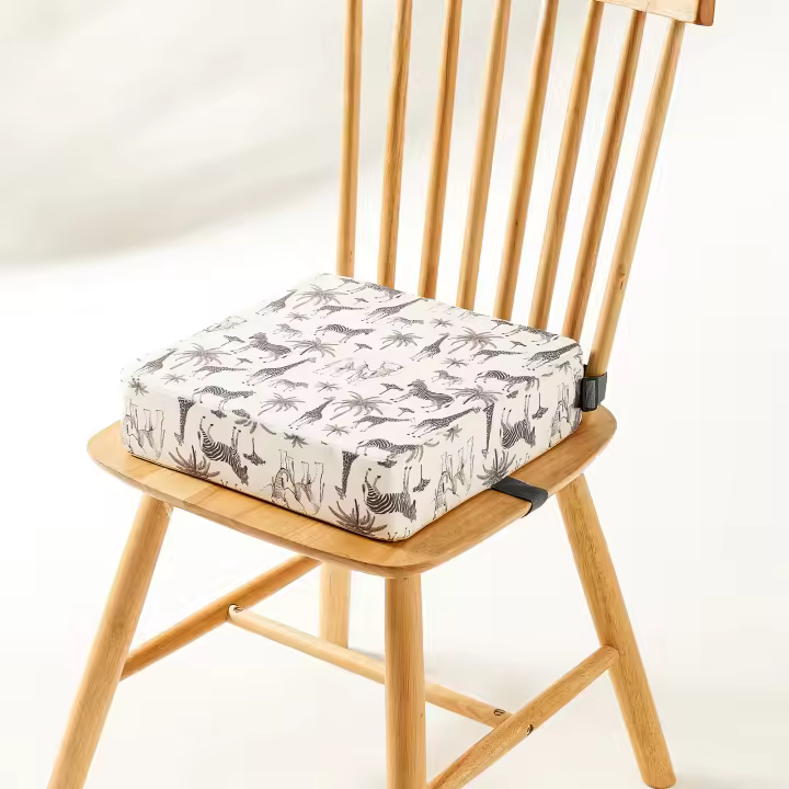 Asiento Ajustable Para Niños INSULAR Almohadilla De Apoyo Para Comedor Con Enchufe Removible Y Seguridad Para Niños De 0 a 2 Años Material De Muebles Padded Floral - 1