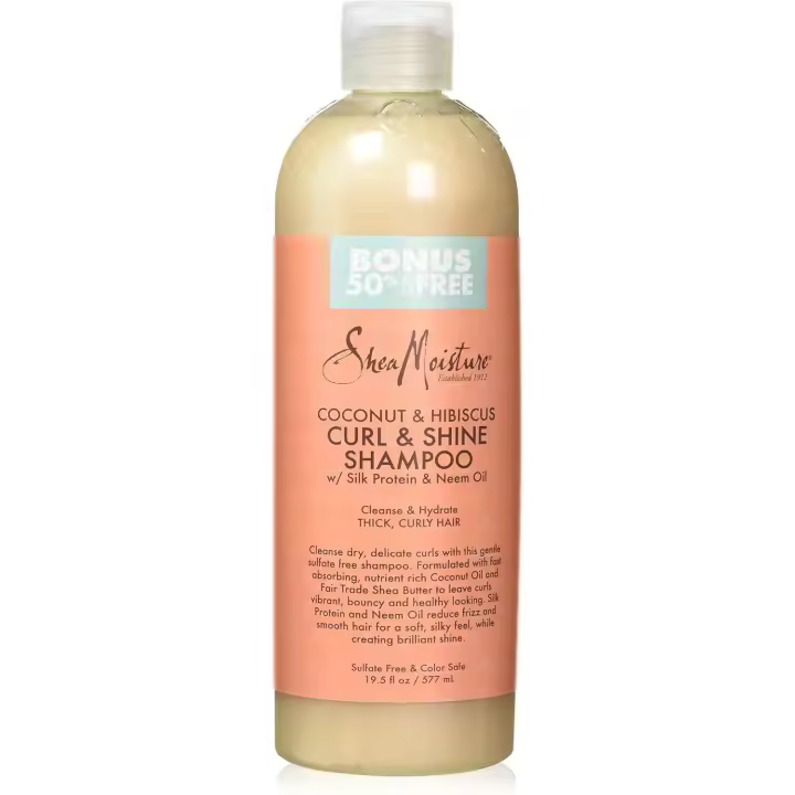 Shea Moisture CHAMPÚ de coco - 1