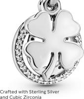 Charm Colgante Herradura DE LA Sierte 799157 C01 Mujer Plata-Buena Sierte, Viene con El embalaje de Caja de Giunte original. - details 0
