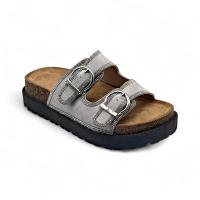 Calzados soraia , Sandalias de Plataforma con Doble Hebilla, Diseño Casual y Suela Gruesa Antideslizante, Chanclas Cómodas con Plantilla Ergonómica y Plataforma, Sandalias Anatómicas con Suela de Corcho y Plataforma, ✅ Entrega 24/72h a España Fiesta - details 7