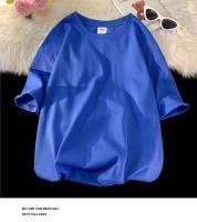 Camiseta De Algodón Para Hombre De 7.4 Oz 210gsm Color Sólido Oversized Con Mangas Cortas Estilo Casual Para El Verano Disponible Hasta 5XL - details 28