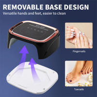 Lámpara LED UV Profesional Recargable Para Uñas Con Pantalla HD Y Secado Rápido Para Toda Polvos Y Gel Lámpara De Secado Inalámbrica - details 5