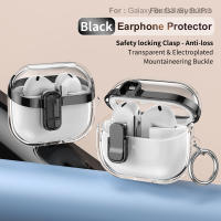 Funda Protectora Transparente Para Samsung Galaxy Buds3/Galaxy Buds3Pro Con Llavero Carga Inalámbrica Y Resistente Caídas - details 12