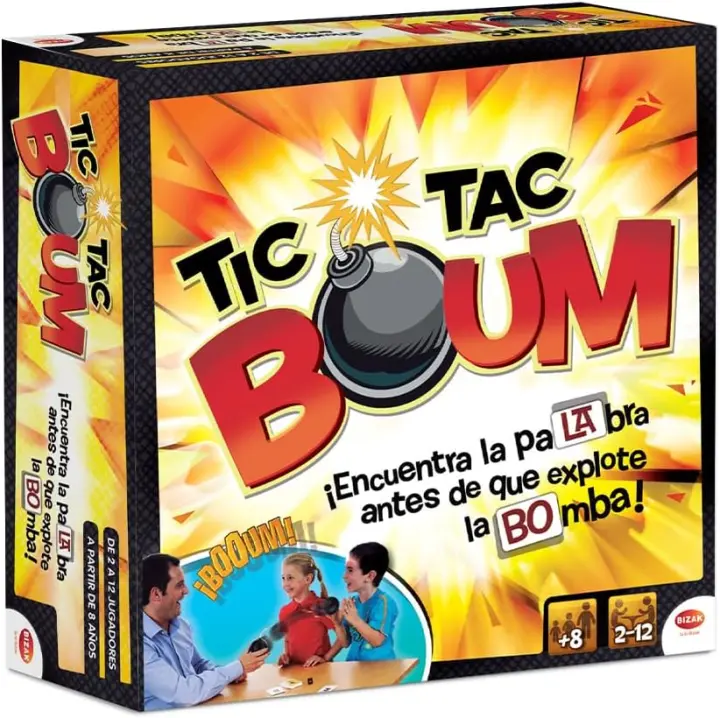 TIC TAC BOUM  JUEGO DE MESA FAMILAIR 36700487 BIZAK - 1