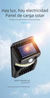 Lámpara Solar LED Mosquitera UV Con Electrochoque Inteligente De Inducción Humana Luz De Pared Impermeable Para Exteriores 30 Metros Cuadrados - details 4