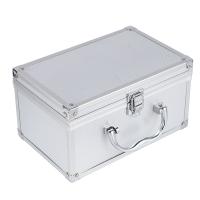 Caja de Herramientas de aleación de aluminio, equipo de seguridad portátil, vitrina de instrumentos, Maleta de Hardware, 230x150x125mm - details 1