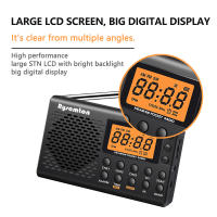 Radio Portátil AM/FM/SW Con Pantalla LED Y Antena Retráctil Alta Sensibilidad Estéreo Receptor De Radio Con Altavoz Integrado - details 5