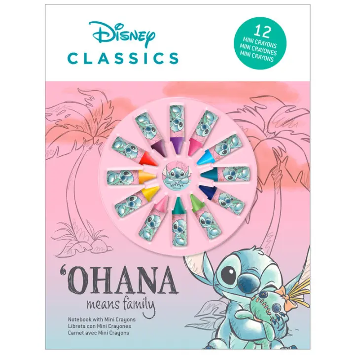 Kids Euroswan Cuaderno Stitch Disney Producto Oficial - 1