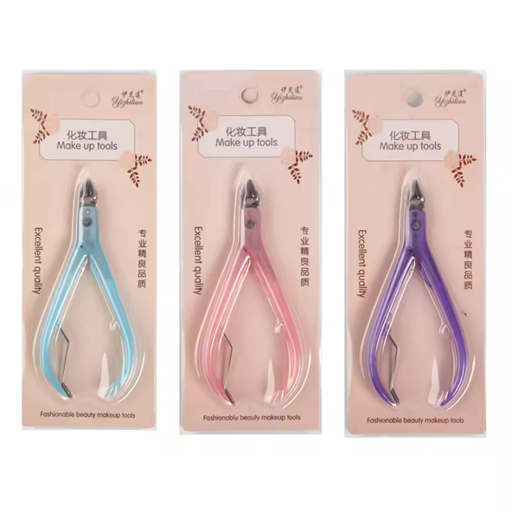 Alicate De Manicura Para Uñas Encarnadas Y Cutícula Herramienta De Corte Para Pelos Muertos De Pies Y Manos Clipper De Uñas - 1