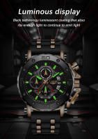 Reloj De Pulsera Militar LIGE 2024 Para Hombre Nuevo Deportivo De Lujo Con Correa De Silicona Resistente Al Agua Y Shock Reloj Cuarzo De Gran Diámetro - details 4