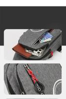 Bolsa De Pecho Para Hombres De Gran Capacidad Unisex Para Deportes Al Aire Libre Y Ocio Estilo Crossbody Monedero De Nylon - details 29