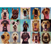 Rompecabezas De 1000 Piezas Con Nariz De Perro Lindo Decoración Para El Hogar Juego Educativo Para Adultos Y Niños Diversión Familiar - details 2