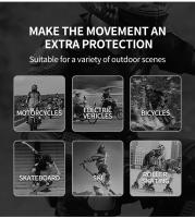 Chaleco Protector De Espalda WOSAWE Para Motociclistas Adulto Protección De Columna Y Pecho Para MTB Y Motocross Chaleco Protector Corporal Para Chaqueta De Motocicleta - details 7