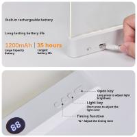 Luz De Lectura F17 Para Cama Luz Nocturna LED Panel Plano Multifuncional Lámpara De Lectura Con Visión Nocturna Para Dormitorio - details 5