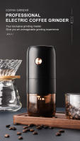 Molino De Café Profesional Autostop Ajustable Portátil Para Viajes Y Cafeterías Máquina De Molienda De Acero Inoxidable SUS Capacidad De 25g Por Tiempo - details 0