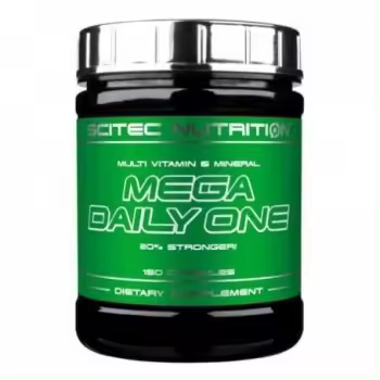 Scitec Nutrition Mega Daily One Plus 120 Cápsulas | Multivitamínico Completo para Salud, Energía y Bienestar General | Sin Gluten ni Colorantes Artificiales - 1