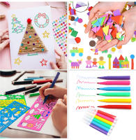 Kit De Juguetes Para Dibujar DIY Art Crafts Set De Pintura Y Pegatinas Para Hacer Libros De Historias Creativo Educativo Para Niños Regalos Ideal Para Edades 3-12+ - details 3
