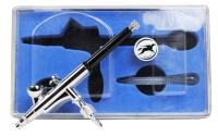 Hymair Aerógrafo Neumático de Doble Acción 0.2mm Ideal para Pintura de Precisión  Pistola Profesional de Alta Atomización  Pulverizador de Aire - Kit Herramientas a Presión - details 0