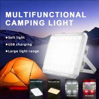 Lámpara De Camping Potente LED 4000mAh Recargable Con Magnético Fuerte Y Luz De Trabajo Infinita Diminución Para Exteriores Y Tienda - details 0