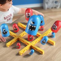 Juego De Tablero Educativo Tic Tac Toe Para Niños Juguete Interactivo De Desarrollo Inteligente Tamaño Grande Dibujos Animados Adecuado Para Niños De 3 a 12 Años Regalo Navideño - details 1