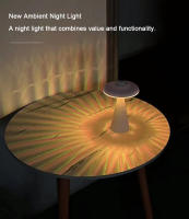 Lámpara De Mesa LED En Forma De Hongo Recargable USB Luz Nocturna Portátil Toque Para Decoración De Sala De Estar Y Dormitorio - details 6