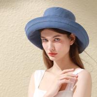 BRIMIX sombrero de sol mujer sombrero de playa mujer sombrero protección UV mujer sombrero verano mujer sombrero plegable mujer sombrero estilo francés sombrero plegable muj esombrero de algodón mujer gorra transpirable mujer sombrero verano mujer - details 5