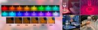 Lámpara de Mesa de Cristal, Lámpara Diamante LED de Mesita de Noche RGB de 16 Colores Acrílico. Luz Ambiental Recargable, Táctil, con Control Remoto para Dormitorio, Sala de estar, Comedor. - details 2