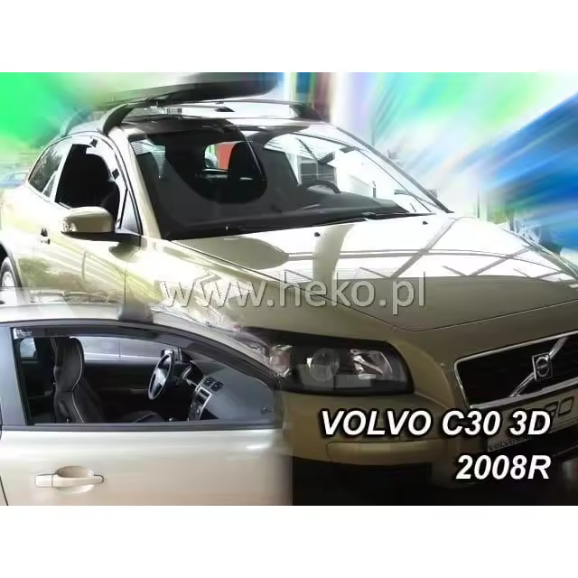 CARENADOS VOLVO C30 3D 2007 (SÓLO DEFLECTORES FRONTALES) - 1