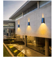 8pcs Luces Solares Para Jardín Decorativas Cambio De Color RGB Impermeables Para Pared Regalo De Navidad Iluminación Para Camino Valla Escalera - details 6