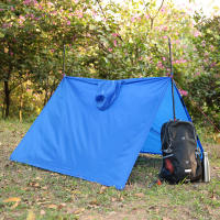 Chaleco Impermeable Multifuncional Tomshoo Con Gorro Para Senderismo Ciclismo Cubierta De Lluvia Poncho Ropa De Exterior Suministros De Camping Suelo De Tenda - details 4