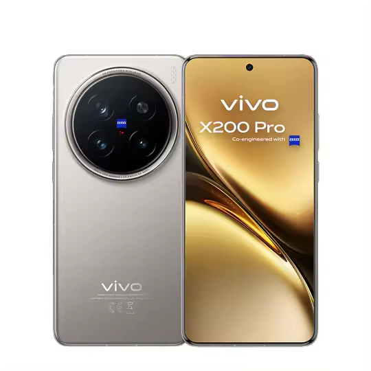 Teléfono - VIVO X200 Pro 5G Smartphone, Versión Española, 16GB+ 512GB, Pantalla AMOLED 8T LTPO 6.78”120 Hz, Cámara Teleobjetivo 200 MP con óptica ZEISS, Flashcharge 90 W, IP68 - 1