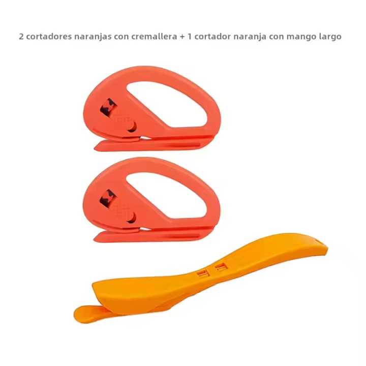 Cortador De Papel De Embalaje 3Pcs Herramienta De Corte De Seguridad Para Film De Ventanas Adhesivo Para Coche Y Artesanía - 1