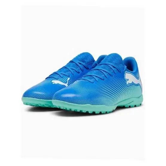 Bota Futbol Puma Future7 Turf M Azul/Verde - 1