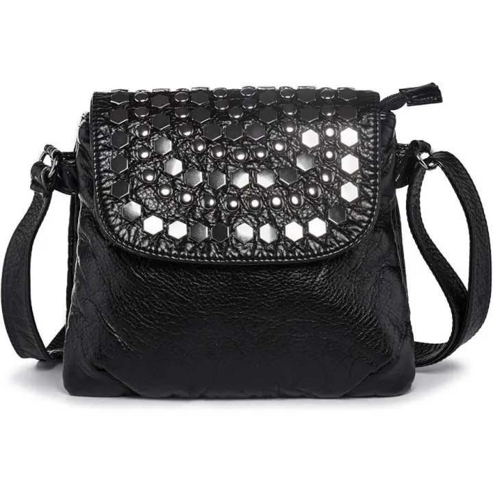 Bolsos de Mujer, bolsos bandolera Pequeños-Bolsos de hombre de Piel Óptica-Bolsos de Mujer-Bolsos with Remaches - 1