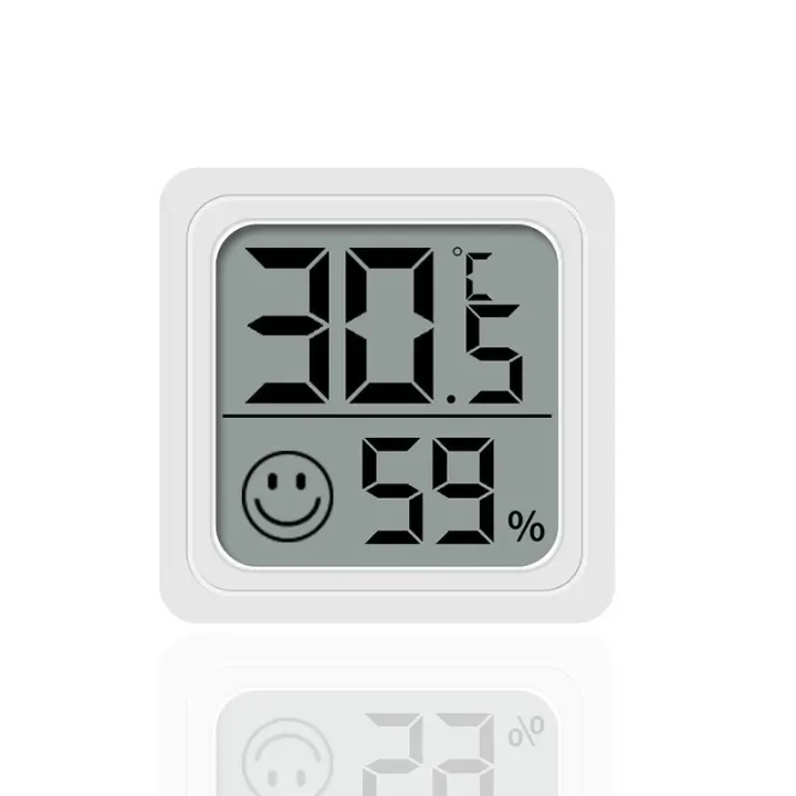 Mini Termómetro Y Higrómetro Digital LCD De Alta Precisión Para El Hogar Sensor De Temperatura Interior - 1