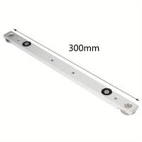 Barra De Miter De Aluminio 300/450mm Para Table Saws Herramienta De Carpintería Con Regla De Miter Para Trabajar En T-tracks Ranuras - details 6