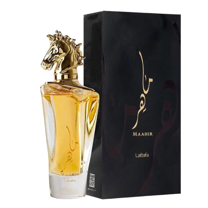 Lattafa Maahir Perfume Árabe De Gama Alta Para Hombre 100ml Fragancia Para Hombre Intensa Lattafa Perfume Masculino Sofisticado - 1