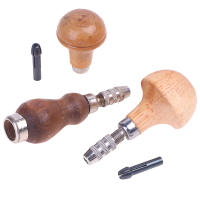Juego De Herramientas De Joyería 1Pc Pin Vise Con Manija De Madera Y Rosca Herramienta De Girar Hilo Para Trabajo De Joyería - details 10