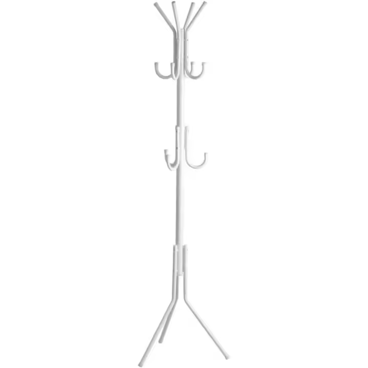 NAKLOE - Perchero de pie - 12 ganchos - Perchero entrada - Perchero metal - Perchero pasillo - 1