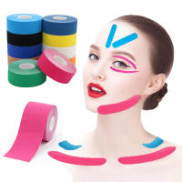 Cinta De Kinesiología Para Rostro 2.5CM*5M V Line Elevador De Pecho Y Ojos Eliminador De Arrugas Herramienta De Cuidado De La Piel - details 0