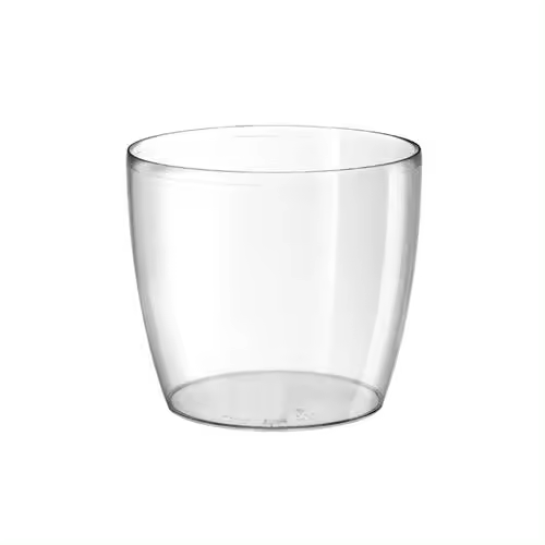 TeraPlast Jarrón Madeira Luxy 26 Cm Transparente - 1