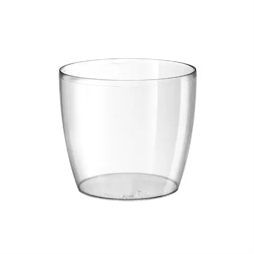 TeraPlast Jarrón Madeira Luxy 26 Cm Transparente - 1