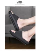 Zapatillas De Plataforma Para Hombre Verano Playa EVA Suave Suela Antideslizante Bajo El Bajo Del Cama Cómodas Para Interiores - details 8