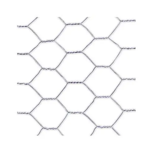 Malla Metálica Triple Torsión Galvanizada Cuadro 19x0,7mm 0,5x10m - Nortene - 1