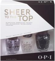 Opi Nail Polish Sheer To The Top Set De Regalo 15 Ml Cubierta  + 15Ml Cubierta Mate + 15Ml So Elegan - details 0